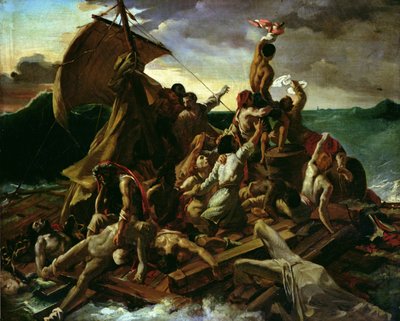 La balsa de la Medusa de Theodore Gericault